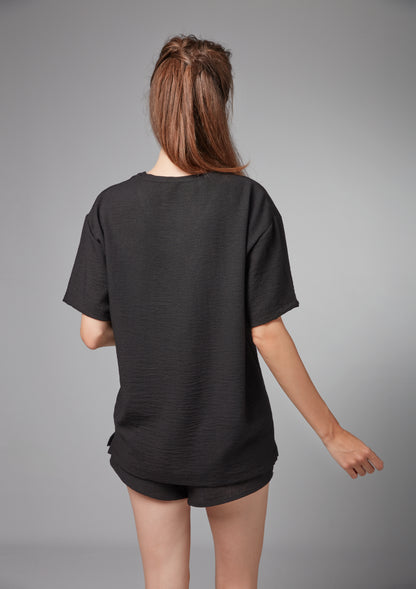 The Not-So-Basic Unisex Tee- Midnight Black