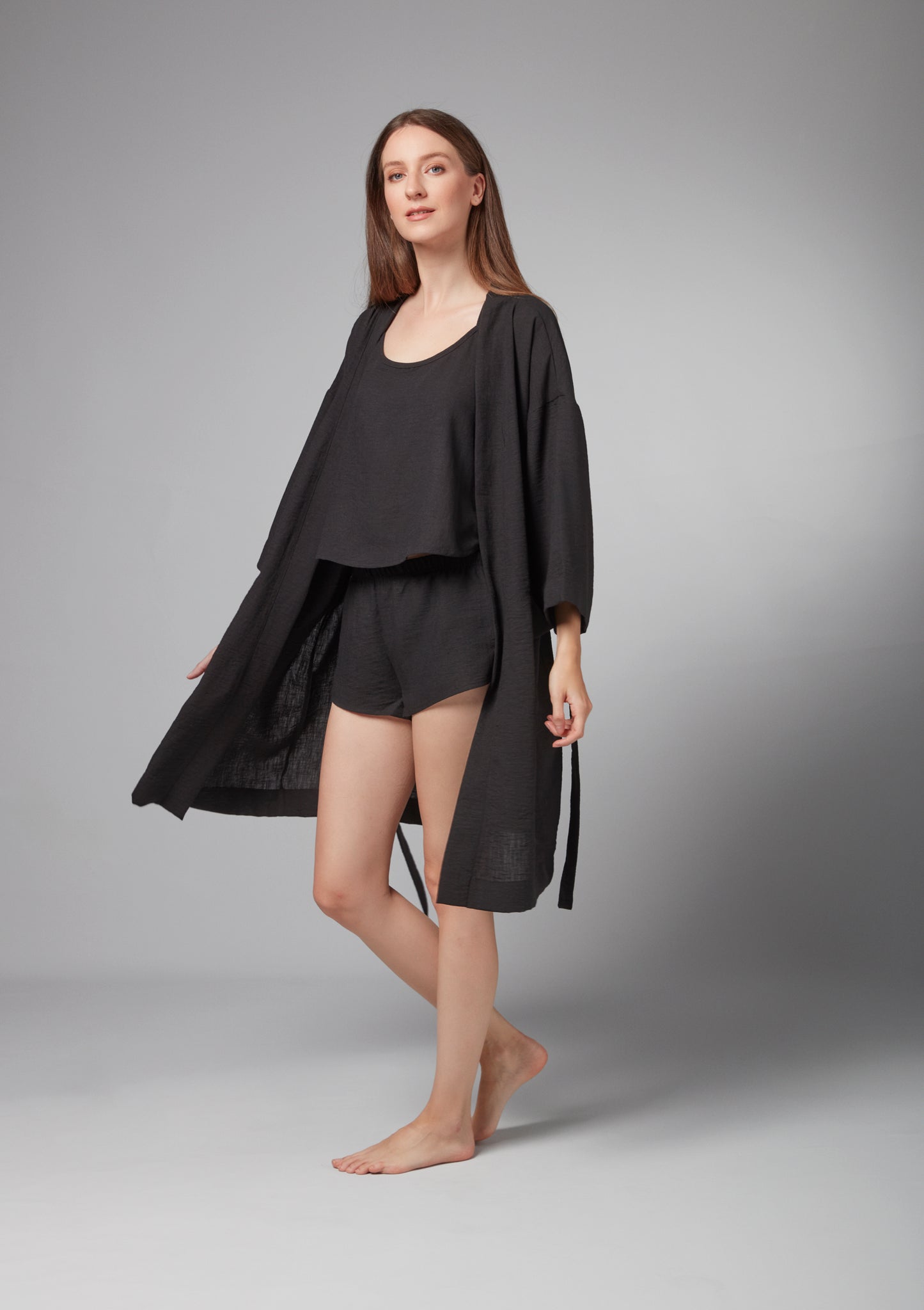 Pacha Robe- Midnight Black