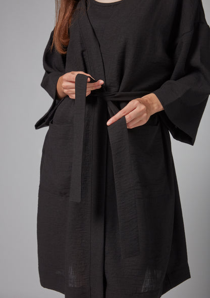 Pacha Robe- Midnight Black