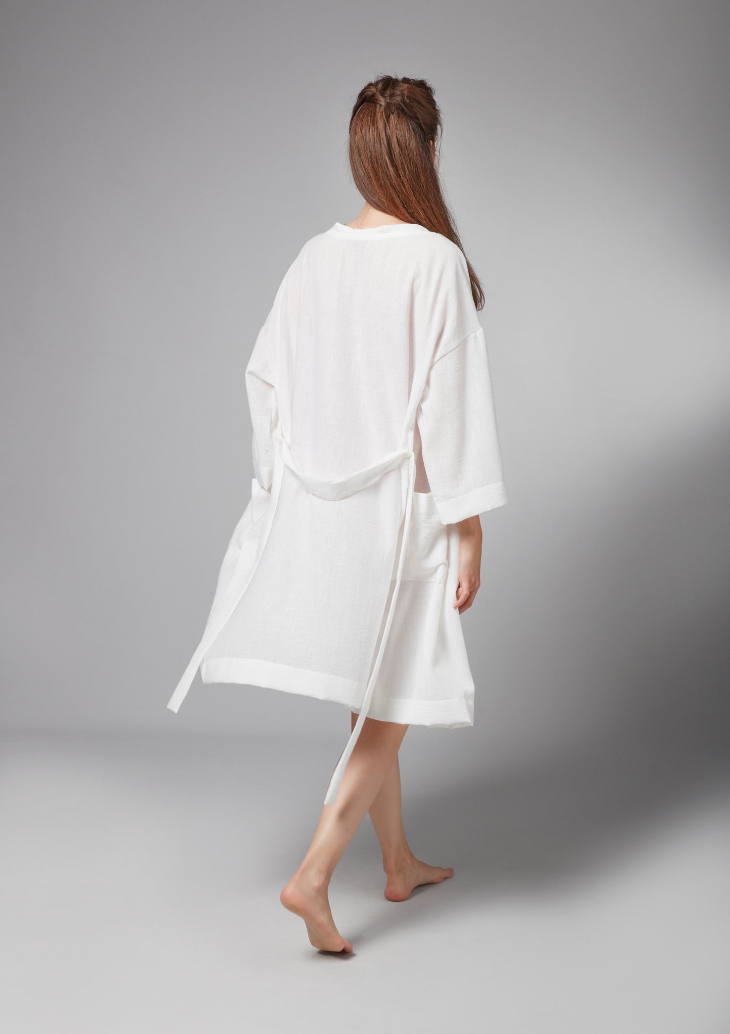 Pacha Robe- White Orchid